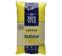 Tate & Lyle Caster Sugar 2kg - Fine Cane Sugar for Cakes & Meringues