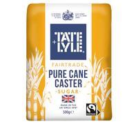 Tate & Lyle - Caster Sugar - Fine Crystals for Smooth Blending and Baking - Perfect for Sponge Cakes & Pastries - Available in Different Sizes - 500g
