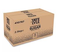 Tate & Lyle - Demerara Brown Sugar Sachets - Fruity, Sweet-Spiced Crystals with Crunch - For Hot & Cold Drinks, Baking & Toppings - Vegan, Vegetarian and Suitable for Kosher Diets - 1000 x 2.5g