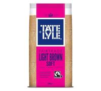Tate & Lyle's Fairtrade Light Brown Soft Sugar, 500g