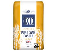 Tate & Lyle Fairtrade Caster Sugar, Finely Ground Granulated Sugar - 1 kg