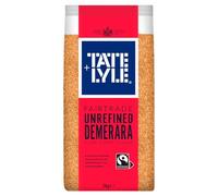 Tate & Lyle Fairtrade Demerara Sugar 1kg - Amber Crystals for Hot Drinks