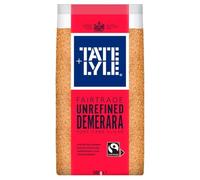 Tate & Lyle Fairtrade Demerara Sugar 500g - Crunchy Crystals for Coffee