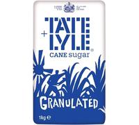 Tate & Lyle Fairtrade Granulated Pure Cane Sugar (1Kg) - Pack of 6