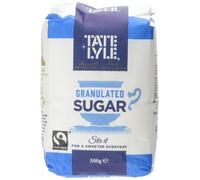 Tate & Lyle Fairtrade Granulated White Sugar 500g - Pure Cane for Baking