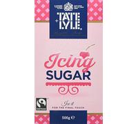 Tate & Lyle Fairtrade Icing Sugar 500g - Fine Powder for Buttercream Icing