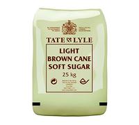Tate & Lyle Fairtrade Light Soft Brown Sugar 25kg - Catering Bulk Bag