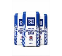 Tate & Lyle Granulated Sugar 1kg (Pack of 3) | Premium White Granulated Sugar for Baking, Cooking, Tea & Coffee | Everyday Sweetener for Cakes, Desserts & Drinks