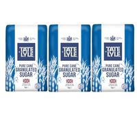 Tate & Lyle Granulated Sugar 1kg (Pack of 3) | Pure Cane Sugar for Baking, Cooking & Beverages | Perfect for Everyday Use