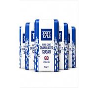 Tate & Lyle Granulated Sugar 1kg (Pack of 5) | Premium White Granulated Sugar for Baking, Cooking, Tea & Coffee | Everyday Sweetener for Cakes, Desserts & Drinks