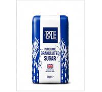 Tate & Lyle Granulated Sugar 1kg | Premium White Granulated Sugar for Baking, Cooking, Tea & Coffee | Everyday Sweetener for Cakes, Desserts & Drinks