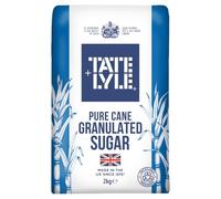Tate & Lyle Granulated White Sugar, for Everyday Baking - 1 x 2kg