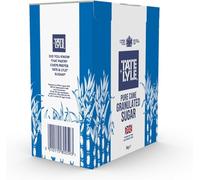 Tate & Lyle - Granulated White Sugar - Versatile Pure White Cane Sugar for Everyday Sweetening, Cooking & Baking - Consistently Fine Quality - UK Packed - 1 x 3kg