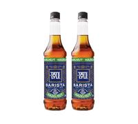 Tate & Lyle Hazelnut Coffee Syrup 750ml Fairtrade (2 Bottles, No Pump)