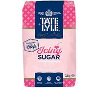 Tate & Lyle Icing Sugar 4 x 3kg - Finely Milled for Buttercream & Icing