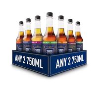 Tate & Lyle Pick Your Own Barista Sugar Syrups 2 x 750ml, With Pump Options