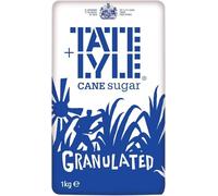 Tate Lyle Pure Cane Granulated Sugar - White - 1kg Bags (PACK OF 15)
