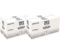 Tate & Lyle White Sugar Sachets Pack of 1000 (Pack of 2) | Individually Wrapped White Granulated Sugar | Single-Serve Sugar Packets for Tea, Coffee & Hot Drinks | Ideal for Cafés, Offices & Catering