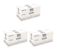 Tate & Lyle - White Sugar Sachets - Pure Cane Sugar - Individually Wrapped for Hygiene - Hot Drinks, Meetings & Coffee Shops - Convenient - 1000 x 2.5g (Pack of 3)