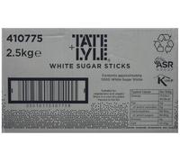 Tate & Lyle White Sugar Sticks, for Hot Drinks - 1000 x 2.5g