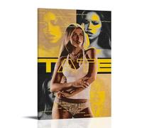 Tate McRae Anti Splash Art Posters Living Room And Bedroom Hanging Paintings Suitable for Multiple Scenarios No Need for Punching Easy to Install Suitable for Gifts And Personal UseFrame-style24x36inc