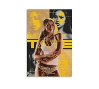 Tate McRae Anti Splash Art Posters Living Room And Bedroom Hanging Paintings Suitable for Multiple Scenarios No Need for Punching Easy to Install Suitable for Gifts And Personal UseUnframe-style12x18i
