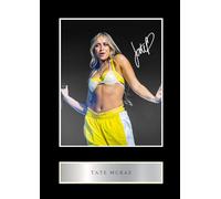 Tate McRae Pre Printed Signature Signed Mounted Photo Display #2 Printed Autograph Picture 10x8 Inch Mount