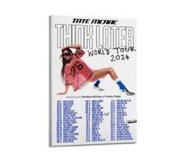 Tate McRae Print Album Cover Signed Limited , Music Album Cover ,Pop Hip Hop Rap Singer Star Music Poster Aesthetic Canvas Wall Art for Girl And Boy Teens Dorm Decor 24x36inch(60x90cm) Frame-style
