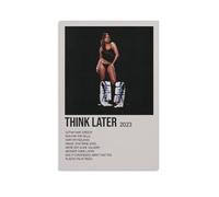 Tate McRae Think Later Anti Splash Art Posters Living Room And Bedroom Hanging Paintings Suitable for Multiple Scenarios No Need for Punching Easy to Install Suitable for Gifts And Personal UseUnframe