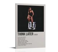 Tate McRae Think Later Anti Splash Art Posters Living Room And Bedroom Hanging Paintings Suitable for Multiple Scenarios No Need for Punching Easy to Install Suitable for Gifts And Personal UseFrame-s