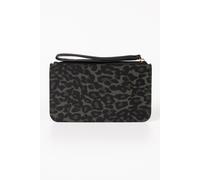 Tate Passport Holder Clutch Wallet - Khaki Leopard Print, Nylon Etre Khaki One Size