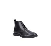 Hush Puppies Tate Senior Shoe, Black, 6 UK