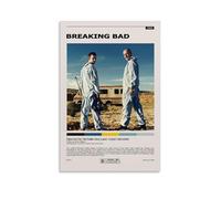 TATEBLDU Classic Movies Minimalist Breaking Bad Posters for Room Aesthetic Canvas Wall Art Bedroom Decor20x30inch(50x75cm)