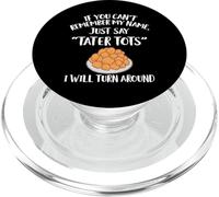Tater Tot Apparel - Awesome Funny Tots Lover Design PopSockets PopGrip for MagSafe