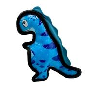 Tater's Choice Durable and Fun Dinosaur Squeaky Dog Toy - Perfect for Interactive Play and Tough Enough for Aggressive Chewers, Small and Large Dogs Alike! Interactive Play, Small, Blue