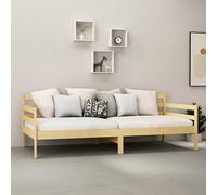 tatiana solid pinewood single day bed in natural