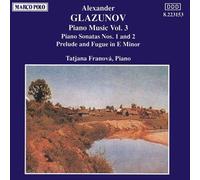 Tatjana Franova - Glazunov: Piano Music, Vol. 3