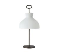 TATO Arenzano Table Lamp Tall White & Bronze