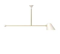 TATO Beghina Pendant White & Brass Low
