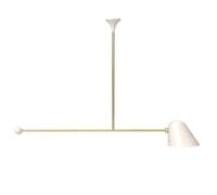 TATO Beghina Pendant White & Brass Tall
