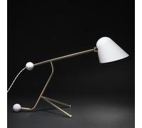 TATO Beghina Table Lamp White & Brass