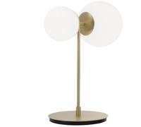 TATO Biba Table Lamp White & Brass