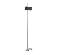 TATO Wallie Floor Lamp Chrome & Black Tall