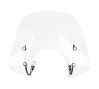 TaTonCycle Motorcycle Scooter Sport Bike Windshield Windscreen Air Flow Wind Deflector fits for P-iaggio V-espa LX 50 125 150 LX50 LX125 LX150 GT200 GTS250 GTS300 GTS 200 250 300 All year (Clear)