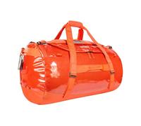 Tatonka Barrel 110L Waterproof Travel Bag with Backpack Function, Large Opening, Padded Base and Lockable Zip, Red Orange, 110 Liter, Durable Travel Bag with stowable Backpack Shoulder Straps