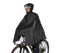 Tatonka Bike Poncho, Waterproof Bicycle Poncho with Hood, Viewing Window for Bicycle Light, Reflectors and Hands, Available in Three Sizes (S/M/L)
