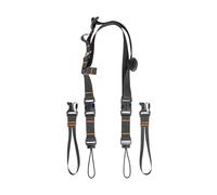 Tatonka Camera Strap - Practical Carry Strap Set for the Camera with Adapters for Attaching Directly to the Camera - 120 x 3.8 cm