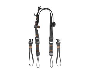 Tatonka Camera Strap - Practical Carry Strap Set for the Camera with Adapters for Attaching Directly to the Camera - 120 x 3.8 cm