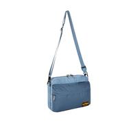 Tatonka Cross Body Bag L (4L) - Flat Shoulder Bag in Trendy Design and Made from Recycled Material - PFAS/PFC-Free - 22 x 30 x 6 cm, Elemental Blue, 4 Liter (22 x 30 x 6 cm)