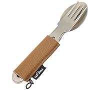 Tatonka Cutlery Set 1 (3-Piece) - Stainless Steel Camping Cutlery Set Including Knife, Fork and Spoon, Silver
